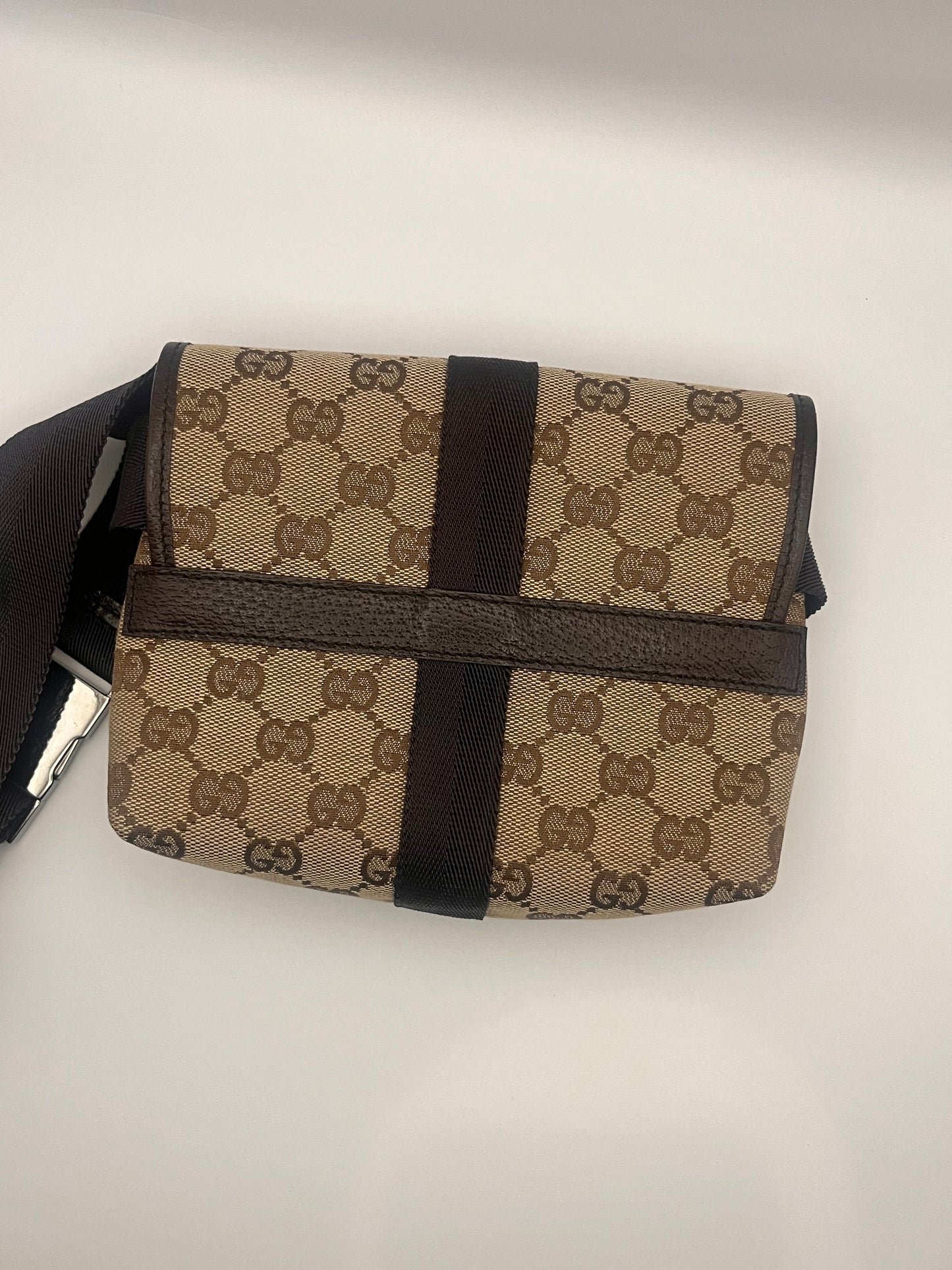 Gucci Monogram Canvas Belt Bag