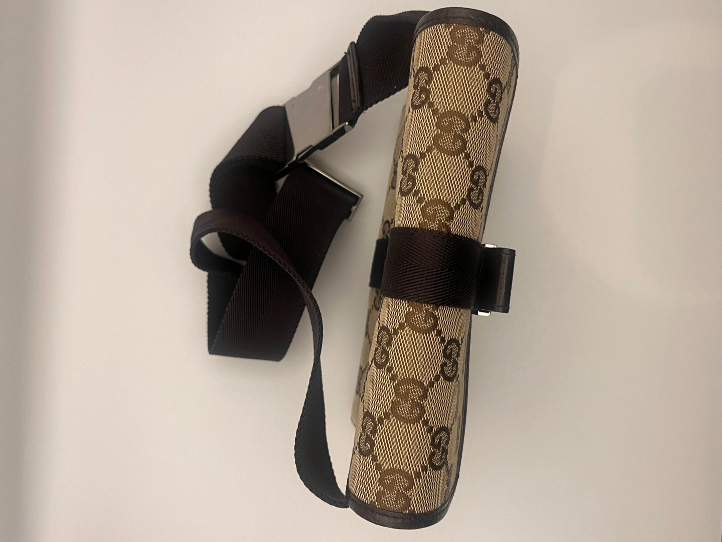 Gucci Monogram Canvas Belt Bag