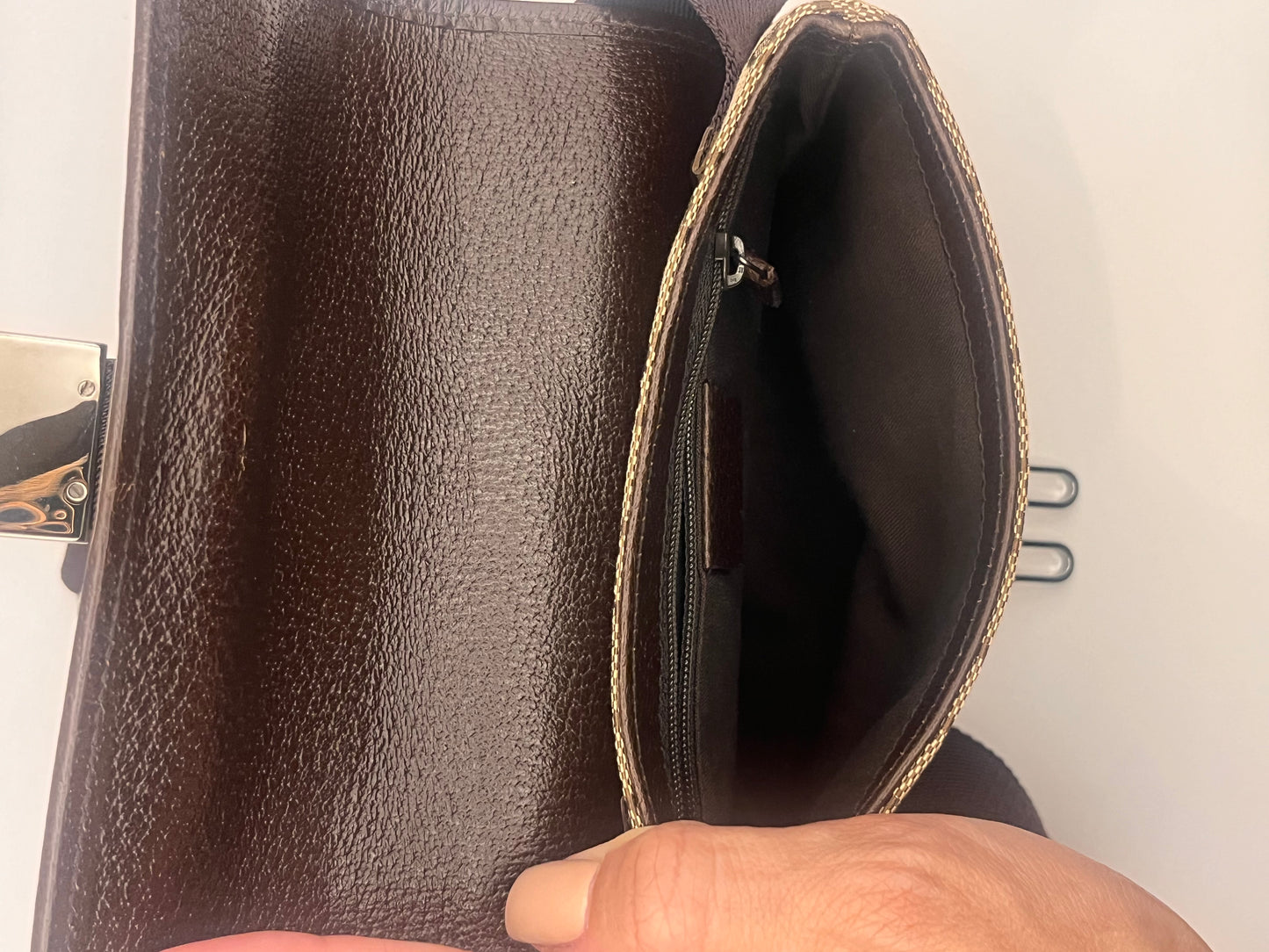 Gucci Monogram Canvas Belt Bag