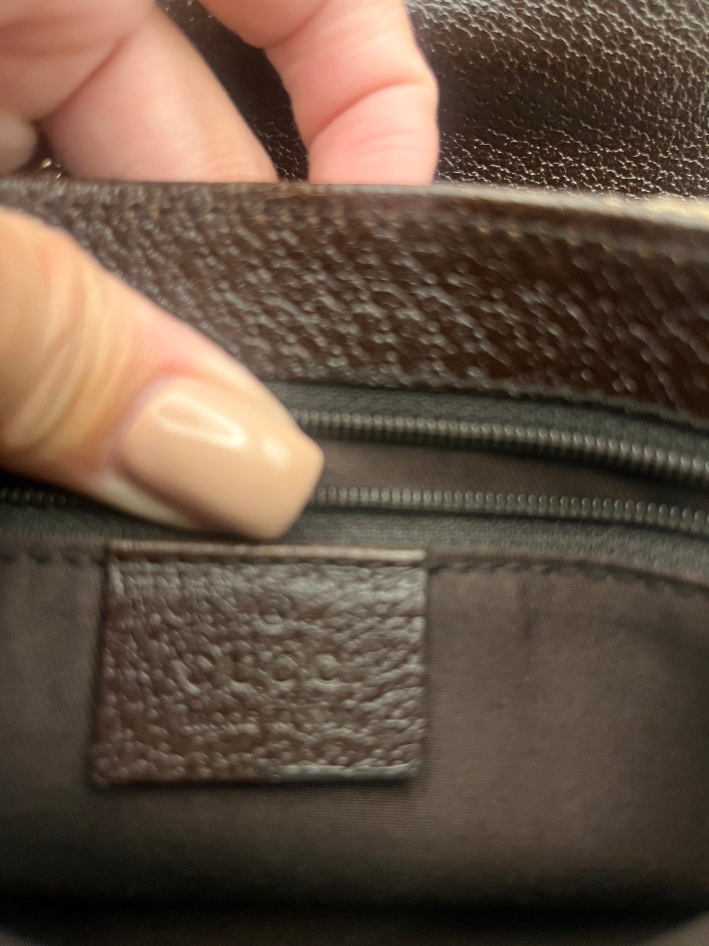 Gucci Monogram Canvas Belt Bag