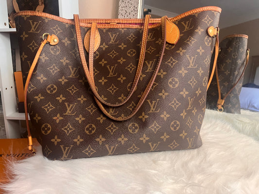LV Neverfull MM Monogram