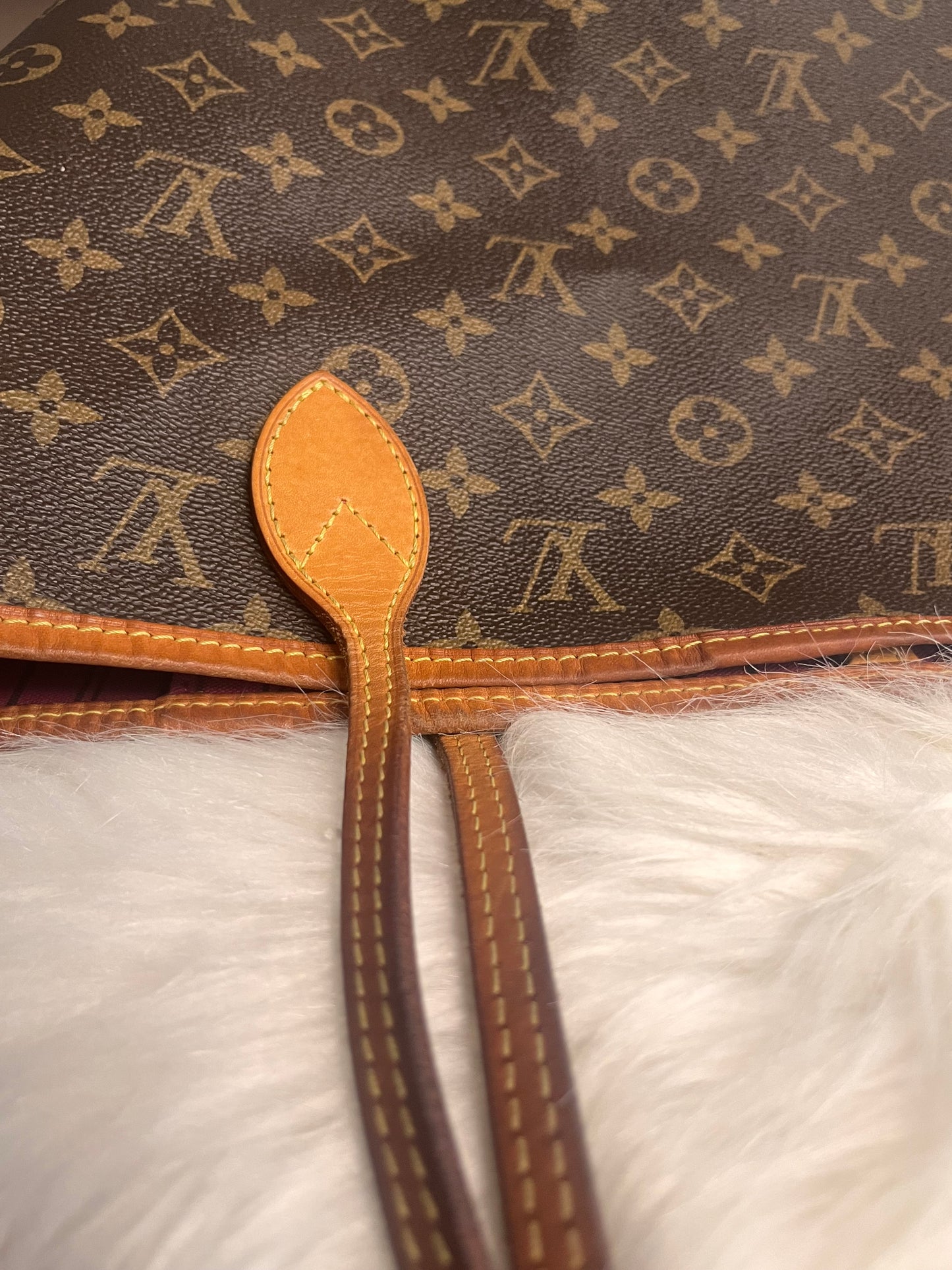 LV Neverfull MM Monogram