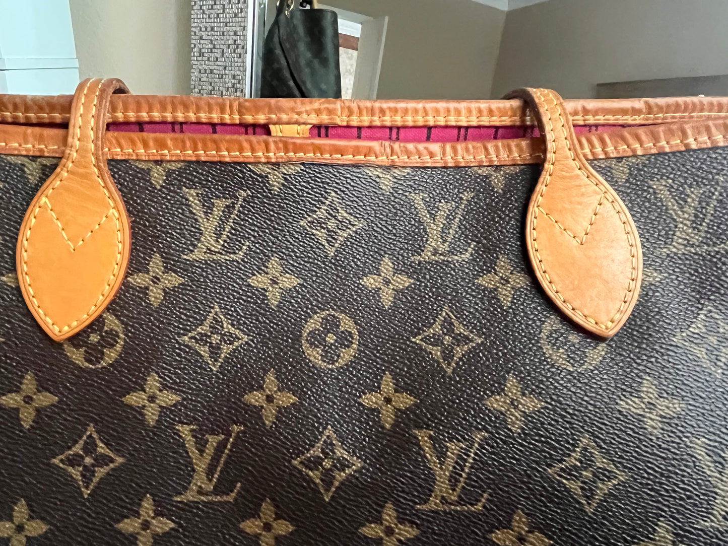 LV Neverfull MM Monogram