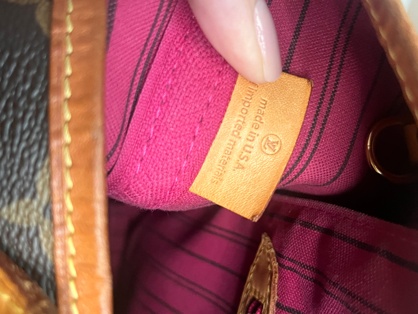LV Neverfull MM Monogram